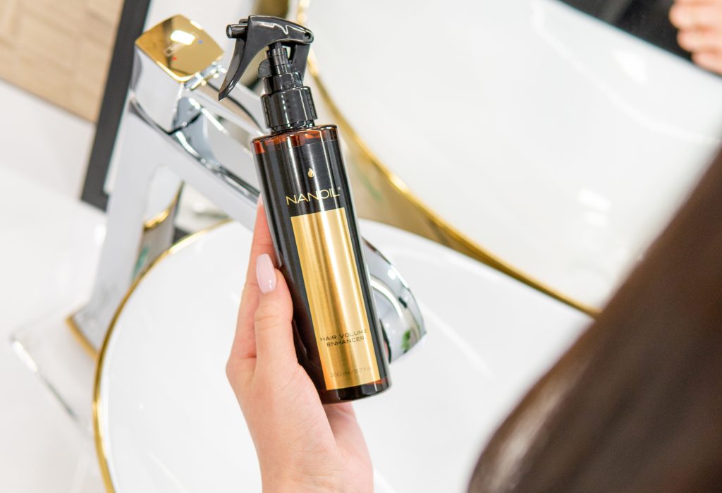 σπρέι όγκου μαλλιών nanoil