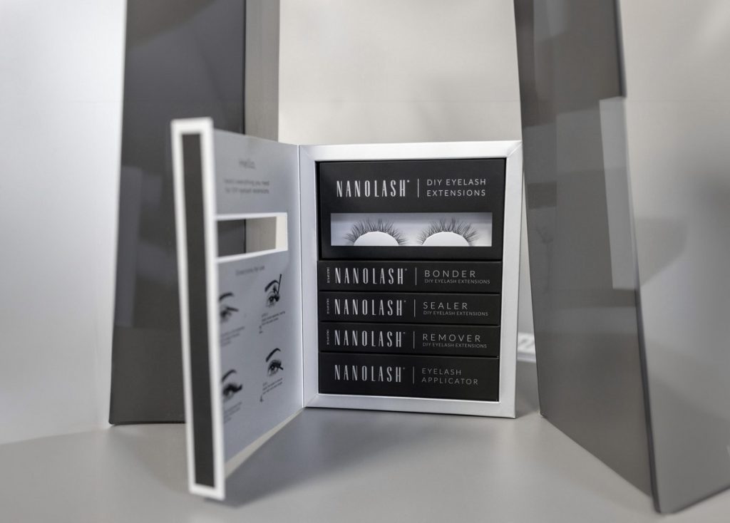 Κιτ εξτένσιον βλεφαρίδων DIY